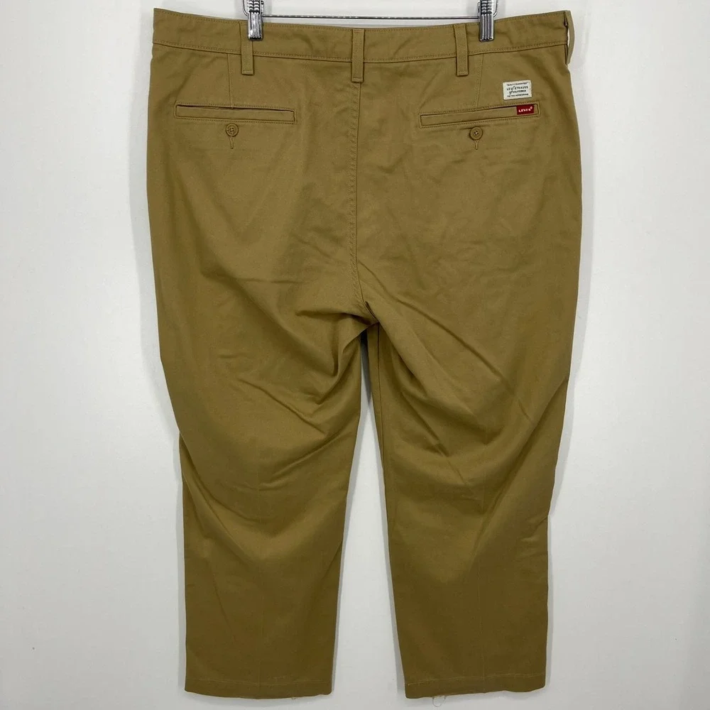 Levi's XX‎ Chino Pants Men's Size 40 Khaki Straight Leg Cotton Blend